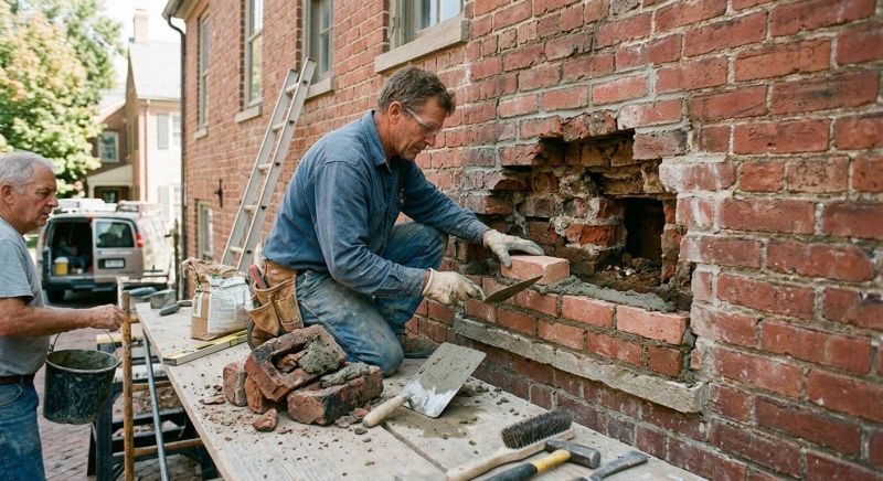 Brick Replacement Service in Worcester, MA